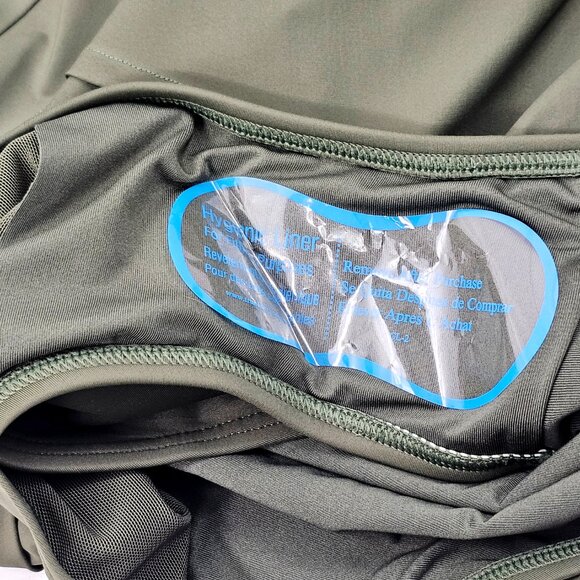 DNKY Women's Moss Green Shirred Figure Flattering One Piece Swimsuit Size XL NWT - Picture 12 of 16